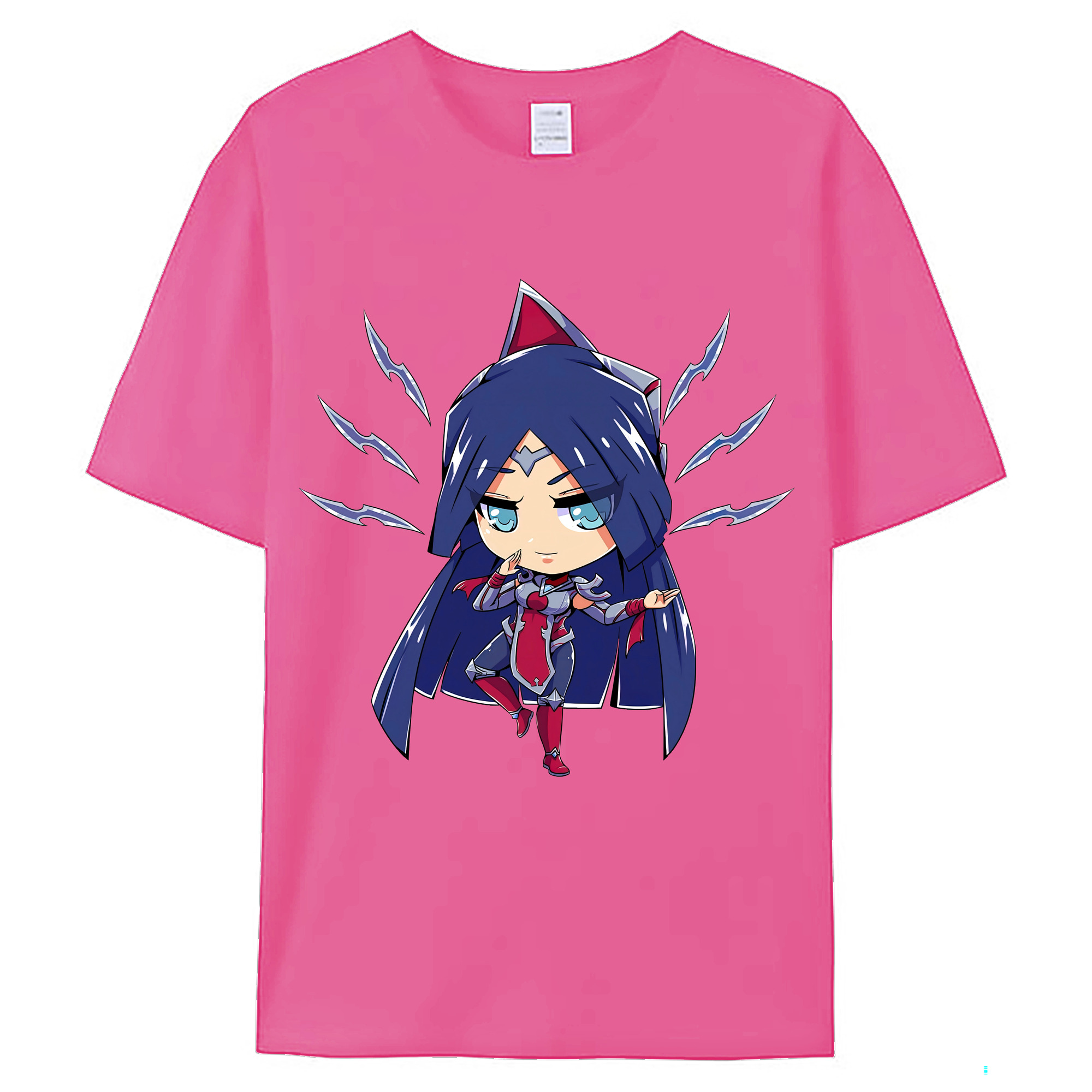 （画像用） リーグ・オブ・レジェンド League of Legends LOL レディースカジュアルプリントTシャツ（綿100％）